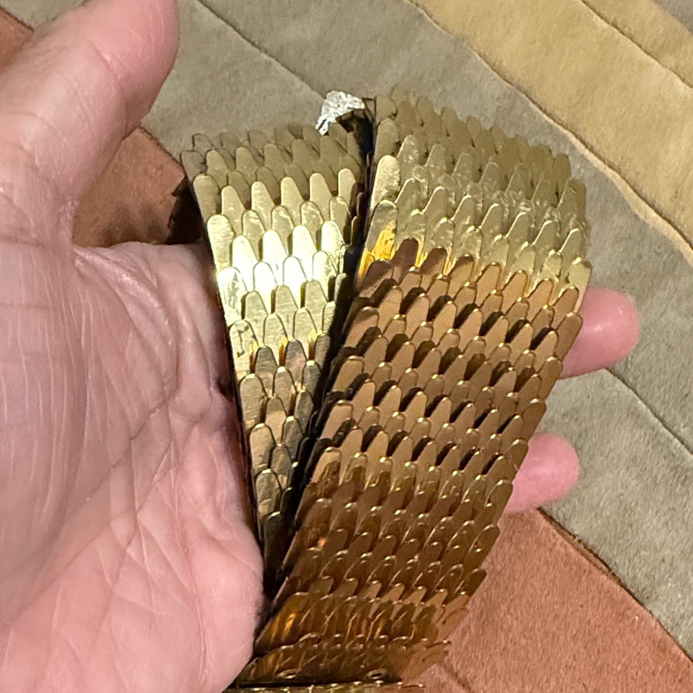 Gold Shell-Detail Stretch Waist Belt - Women Accessories - Picture 4 of 13